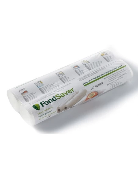Sacs sous vide 5 epaisseurs rouleaux 28cm x 5.5m - FOODSAVER