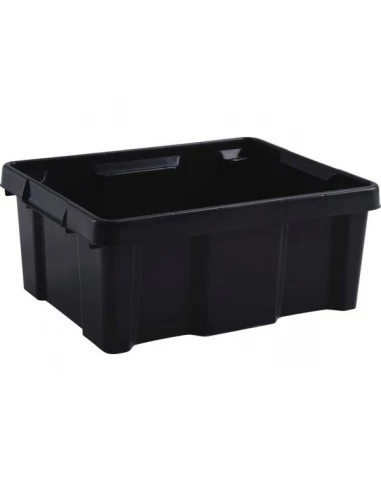 Bac de rangement emboitable professionnel 20 litres gris - EDA