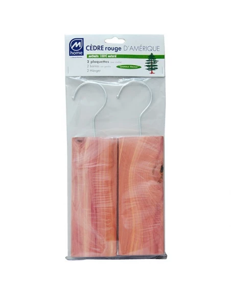 Bloc 2 pcs de cedres-crochet ref ced32102