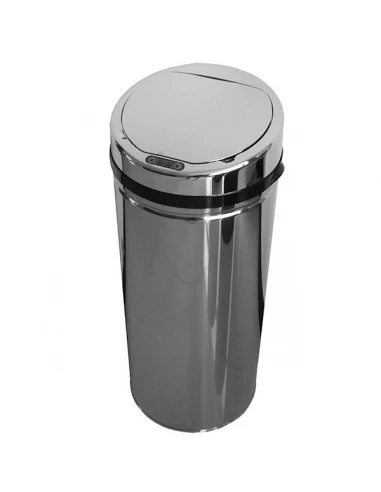 Poubelle automatique chrome 42l ref 0540-609
