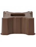 support cuve rect. 300l marron ref.502008