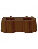 support cuve rect. 520l marron ref.502009