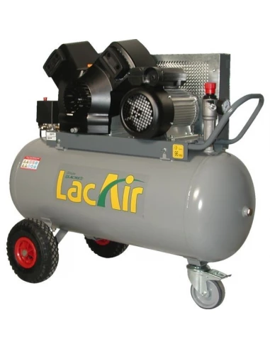 Lacmé - Compresseur À Courroie Turbo Ventilation 4cv Monophasé 23m3/h 100l - Twinair 23/100 M