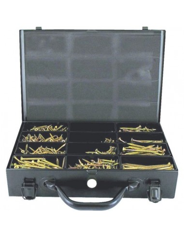 Mallette 1320 vis rocket tetefraise empreinte etoile bois et agglomer