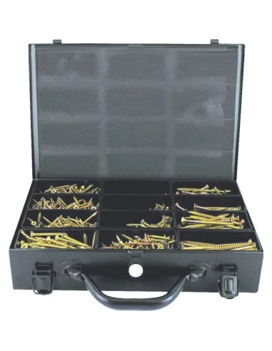 Mallette 1320 vis rocket tetefraise empreinte etoile bois et agglomer