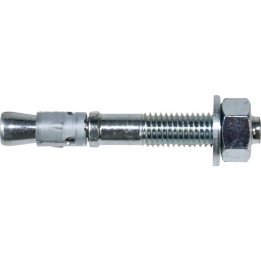 Goujon métallique traversant avec écrou et rondelle fbn bg 10 x 10 86 50