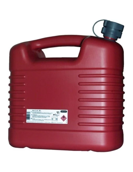 Jerrycan plastique hydrocarbure rouge 20 l - jerrican