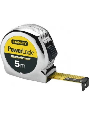 Flexometre Powerlock 5m X 25mm Blade Armour 0-33-514 Stanley
