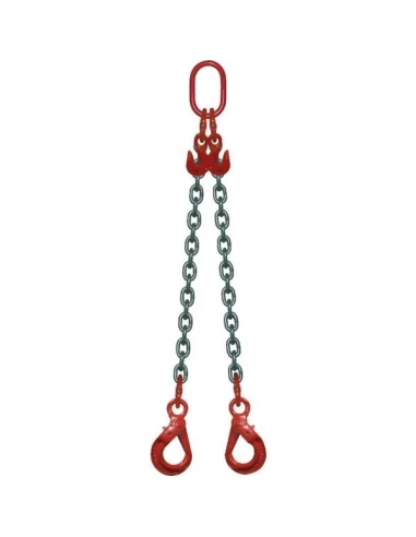 Elingue chaine 4 brins longueur 2 5 m charge maxi 4250 kgs