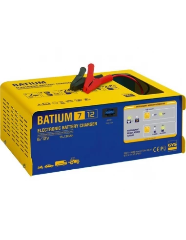 Chargeur de batterie automatique à micro processeur batium 6-12 v bg batium 6/12 v