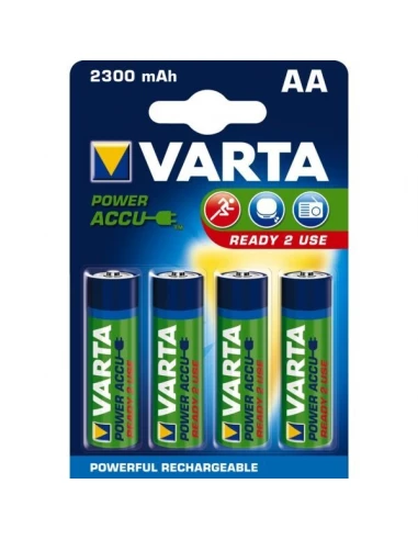Pile Varta Recargeable Accu Power 9v - 6lr61 200ma (EMBALLAGE 1 Unit) 26,5x17,5x48,5mm