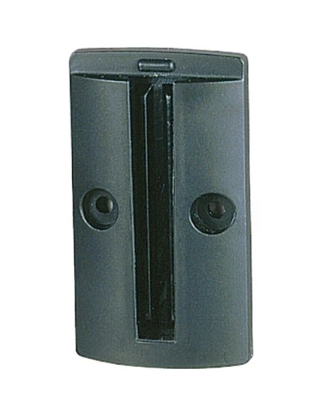 Platine murale noire poursangle 50 mm