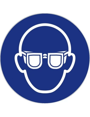 Disque signalisation d300 402d160 port de lunettes de securite obliga