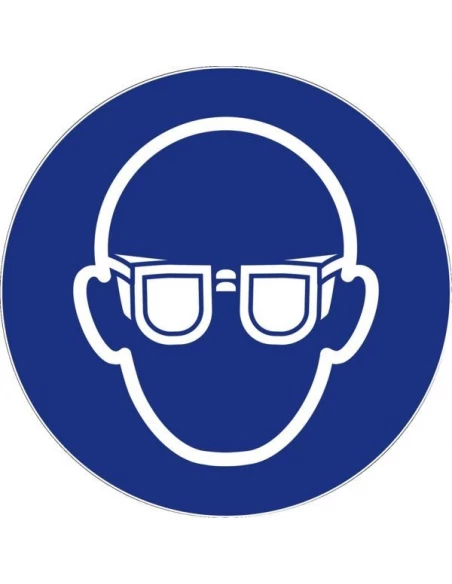 Disque signalisation d300 402d160 port de lunettes de securite obliga