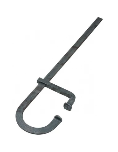 Serre joint de cimentier platsection 30x8 - serrage 800 lg1000