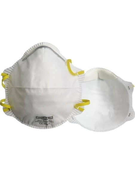 Masque jetable ffp2 nr d. boite de 20 masques avec valves