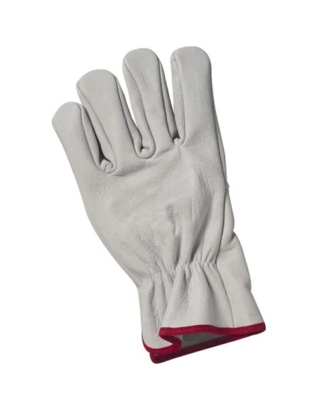 10 Gant tout fleur de bovin serrage elastique sur cavalier - taille 9