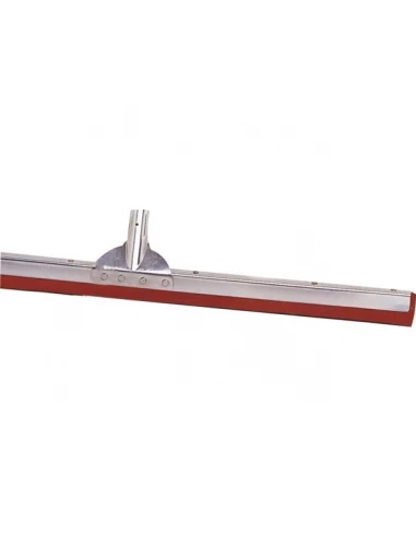 Raclette metal sol industrie douille renforcee pro 45 cms m rouge