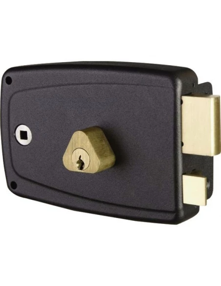 Serrure en applique match horizontale a tirage c40 droite