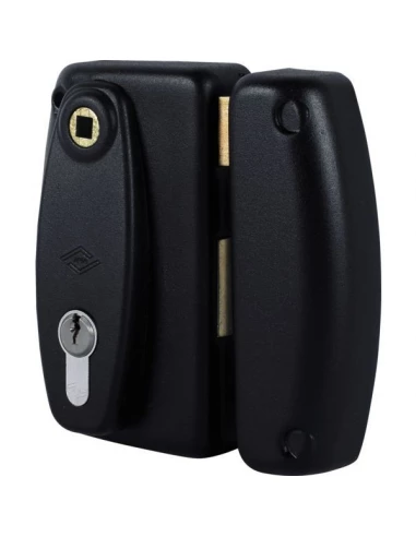 Serrure applique monopoint freelox verticale a tirage axe 45droite