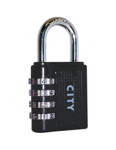 Cadenas à chiffre city 4 molettes