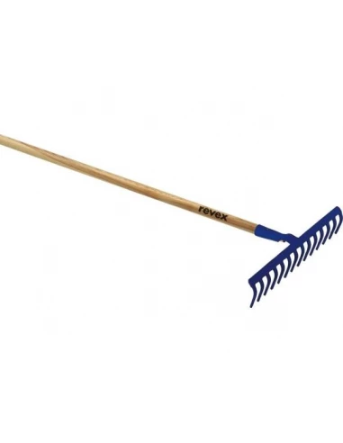 Rateau dle forgee 14 dents courbes sans manche