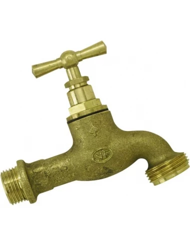 Robinet de jardin à clapet 20x27 ø nez 20x27