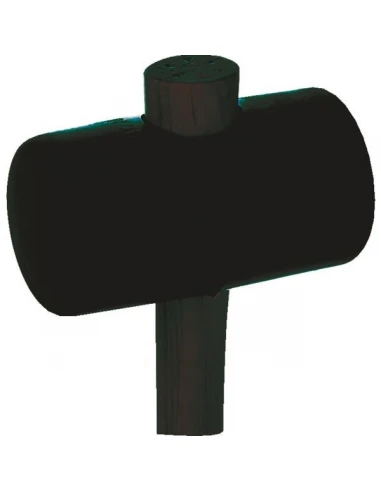 Maillet caoutchouc noir dur 5340 diam 40 ef