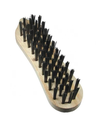 Brosse violon 5 rangs fil acier droit 0 35