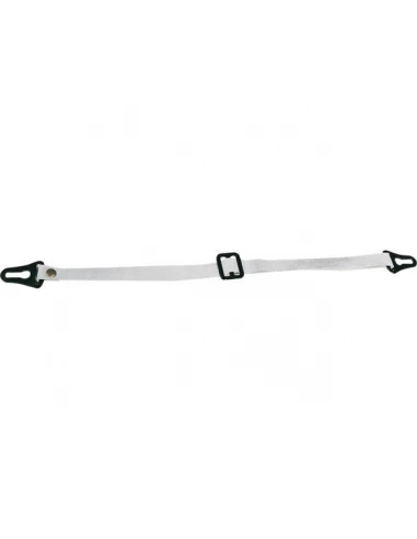 Jugulaire p/casque chantier cuir larg 12mm