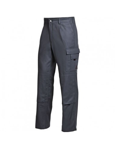 Pantalon basic 100 % coton bleu fonce taille 38