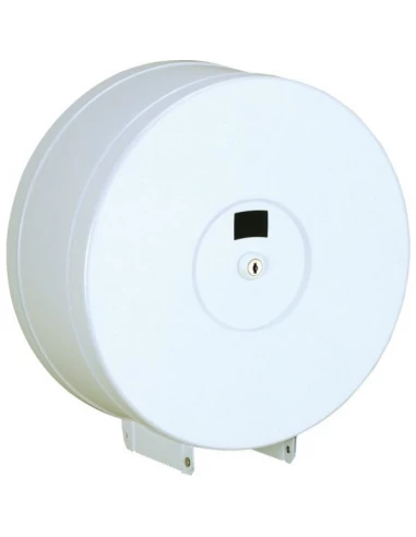 Distributeur geant papier hygienique pour rouleaux 400m epoxy blanc - ROSSIGNOL
