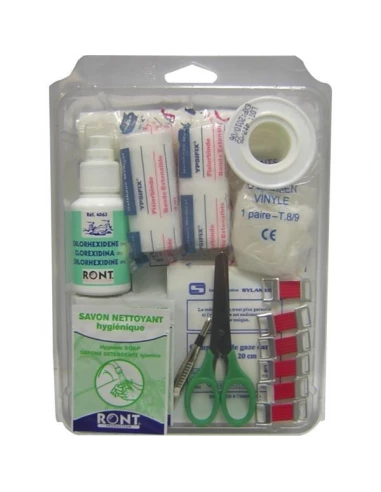 Recharge pour trousse de secours 8 personnes asep kit 8