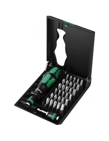 Coffret embout vissage : 32 outils port embout + adap + embout kk70