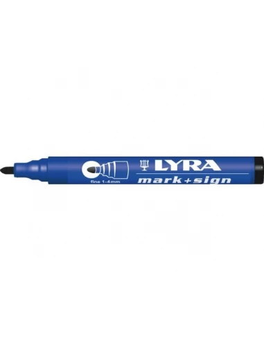 Marqueur indelebile pointe ogive bleu - la bte de 10 - 112b4020b