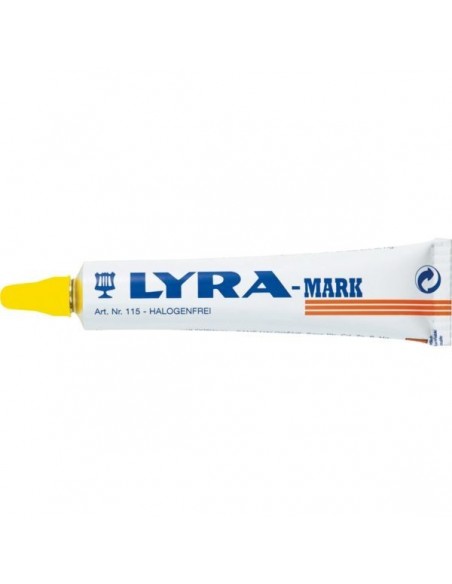 1 Marqueur à bille peinture jaune 50ml - LYRA