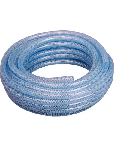 Tuyau cristal arme 10x16mm filclair transparent couronne de 25 m