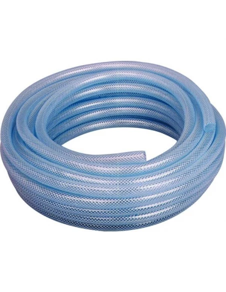 Tuyau cristal arme 10x16mm filclair transparent couronne de 25 m