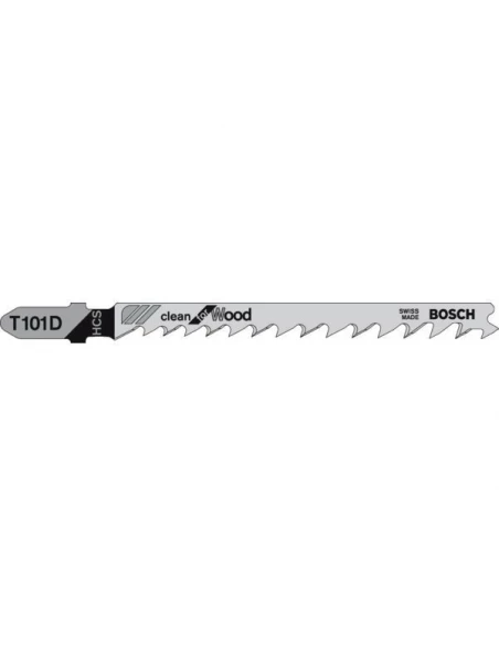 Lame scie sauteuse carte 5 lames t101d bois+divers