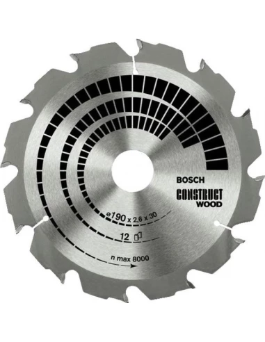 Lame de scie circulaire construct wood