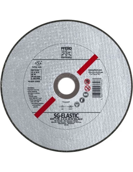 Disque a tronconner l'alu sg diam 125 x 1 6 x 22 23