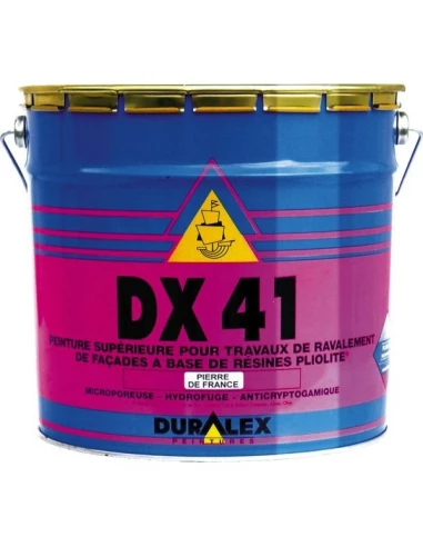 Peinture base pliolite dx41 blanc mat 15l