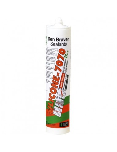 25 Mastic silicone 7070 plus gris 300ml