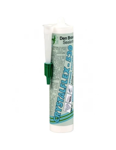 25 Mastic hybride crystalflex 535 super transparent cartouche 300 ml