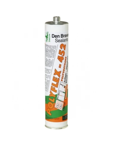 25 Mastic polyurethane polyflex 452 blanc - cartouche 300 ml