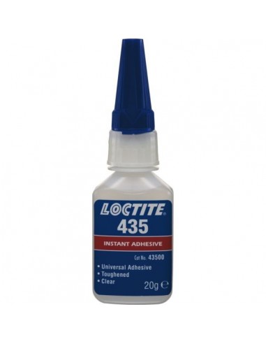 Adhesif instantane forte resistance clair 435 flacon 20 gr 871788