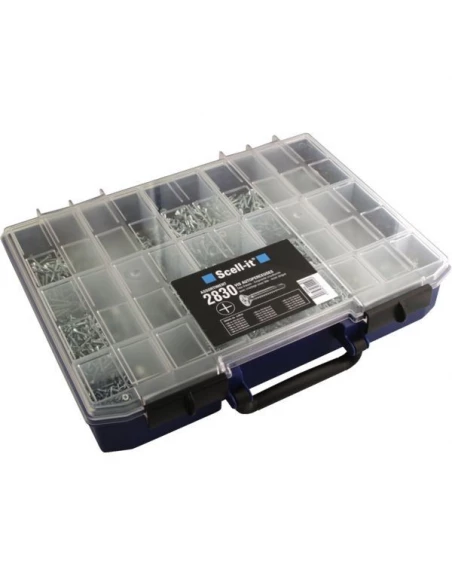 Coffret vis autoperceuse tetecruciforme 2830 vis tfc az