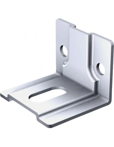 Ferrure de porte à déplacement droit pour porte de 300 kg patte à visser equerre 6258