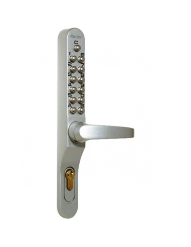 Controle acces keylex profil mecanique bequille boitier + garniture 22