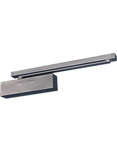 Ferme porte gr 400 -3 argent bras antivandalisme exclusive